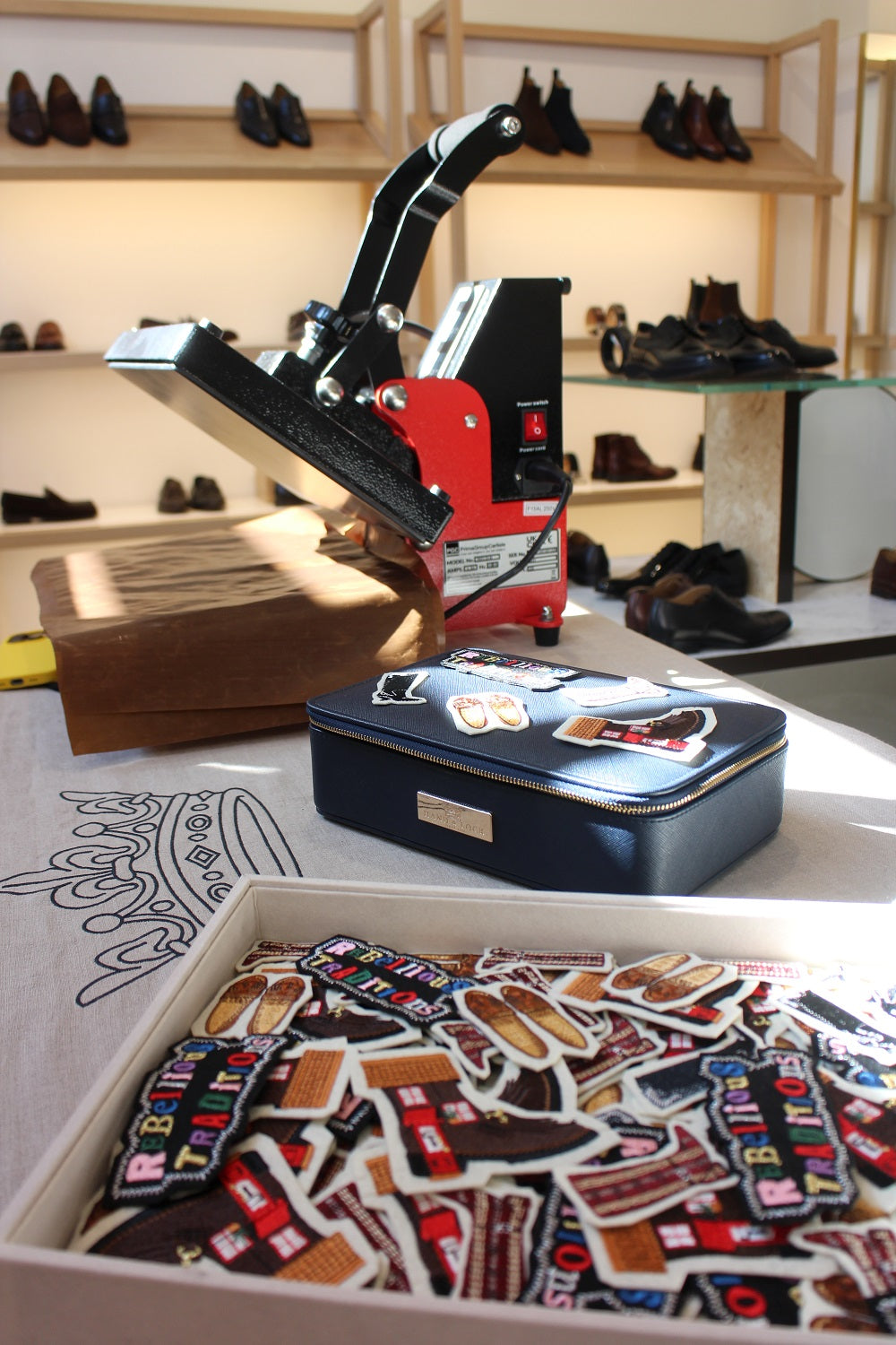 Russell and Bromley Bespoke Patch Event