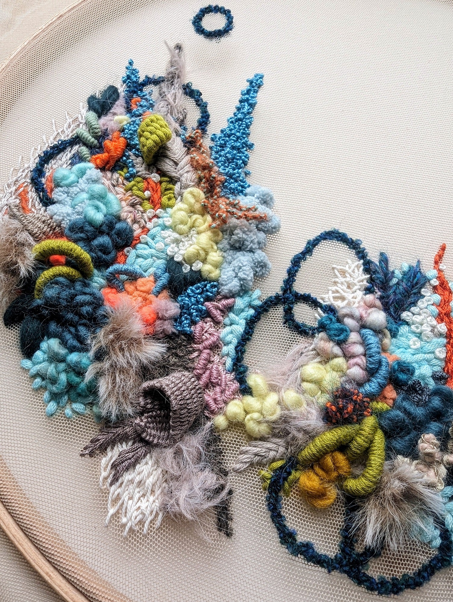 Ruth Hughes Guest Tutor Hand Embroidery Course 'Thread to Texture