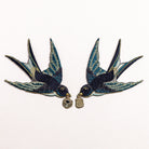 Sailors Swallows Embroidered Patch Set 