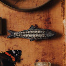Sardine Hand Embroidered Brooch 