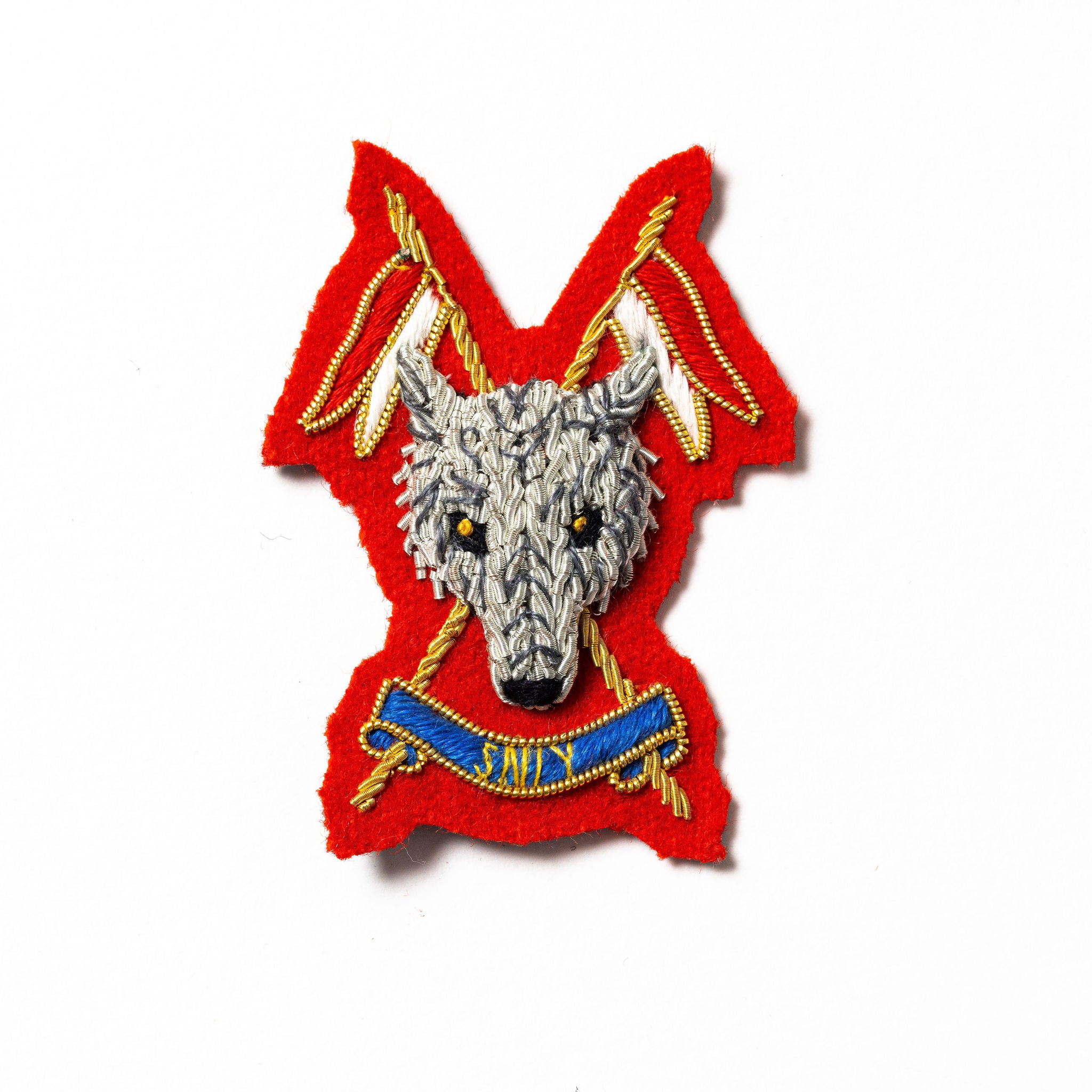 Scottish and North Irish Yeomanry Beret and Side Cap Badge - Red