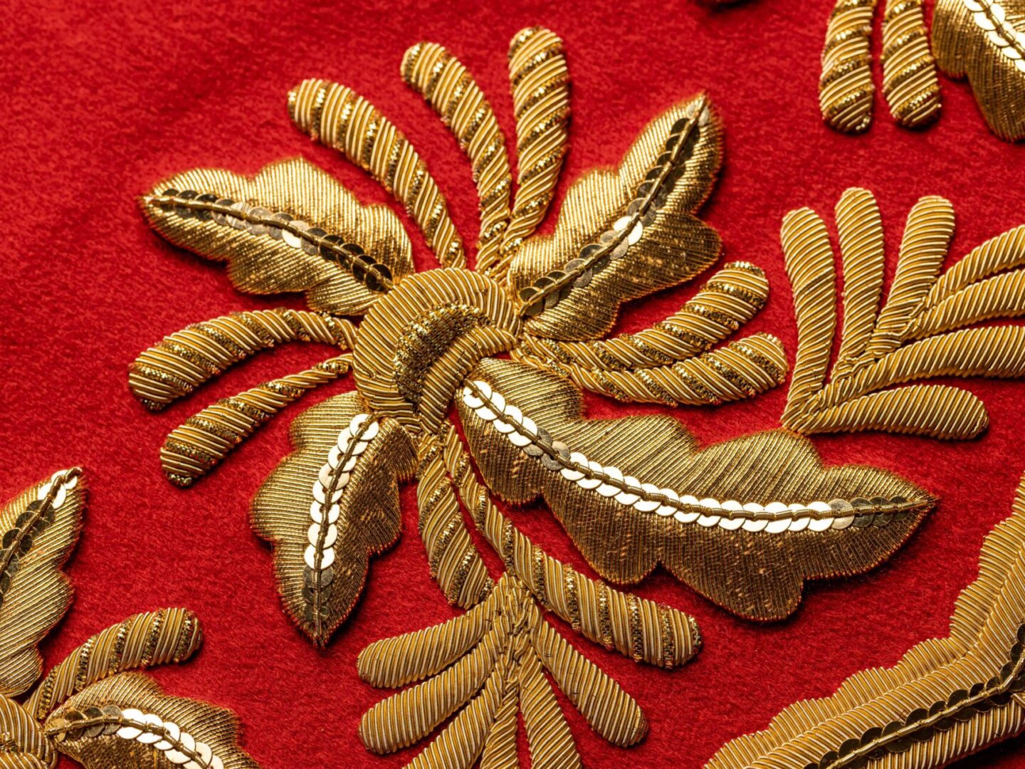 Some new goldwork may have a bright lustre