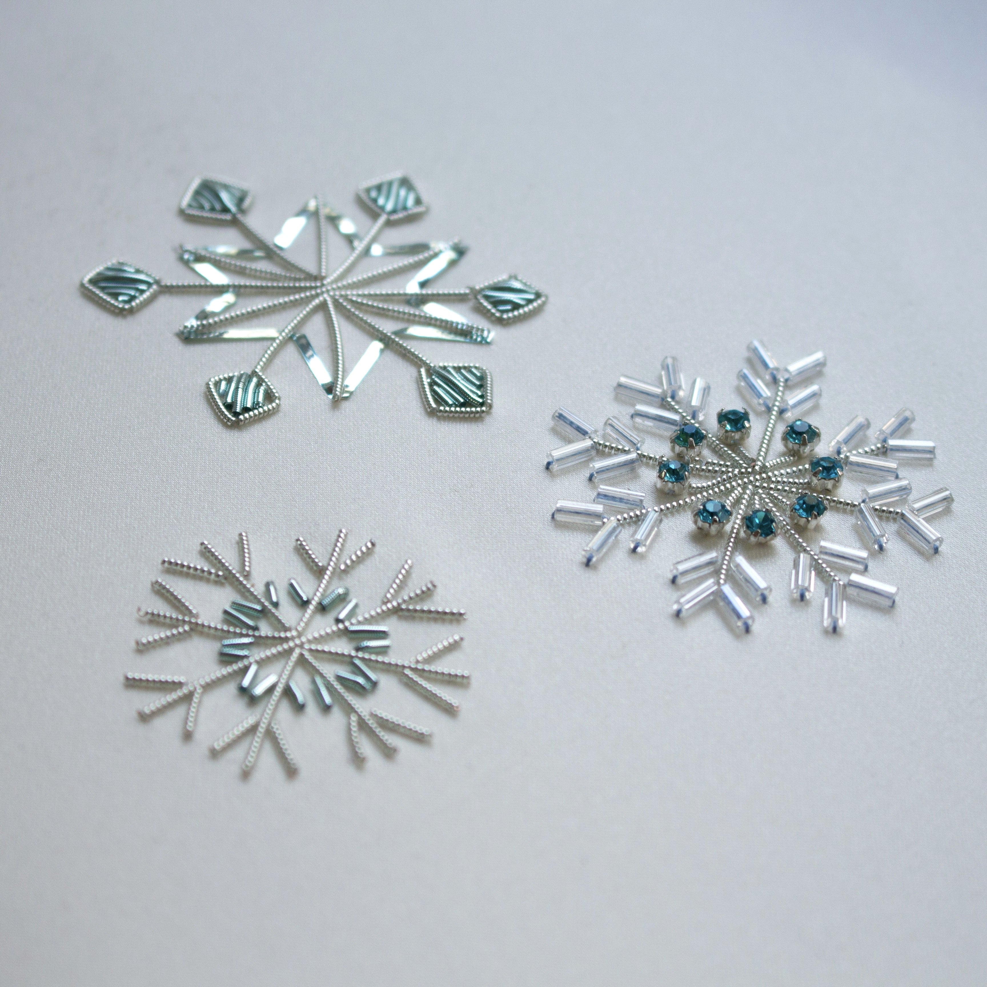 Hand & Lock School: Snowflake Hand Embroidery Taster Course