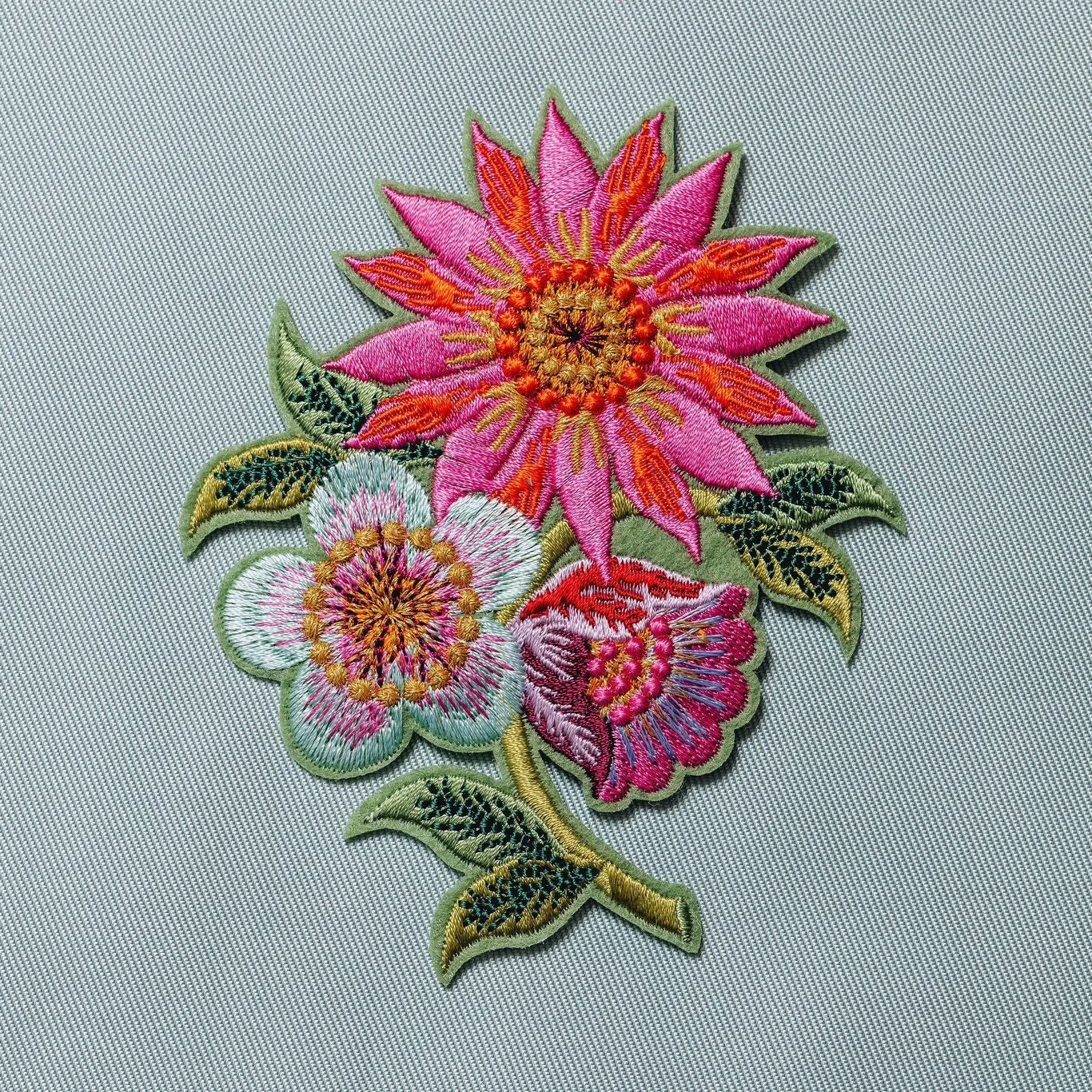 Studio Coverdale Collaboration - Bloombastic Flower Embroidered Patch