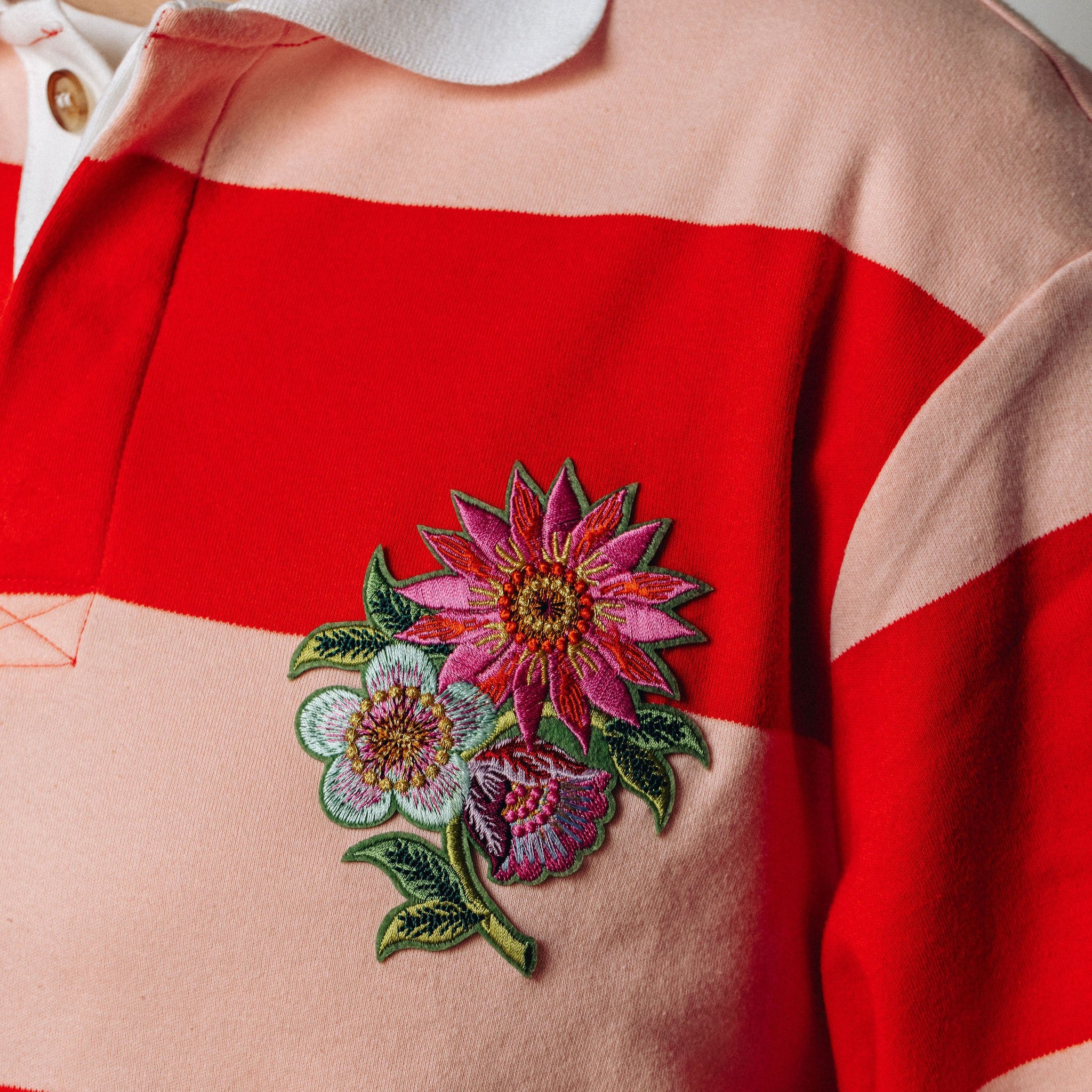 Studio Coverdale Collaboration - Bloombastic Flower Embroidered Patch