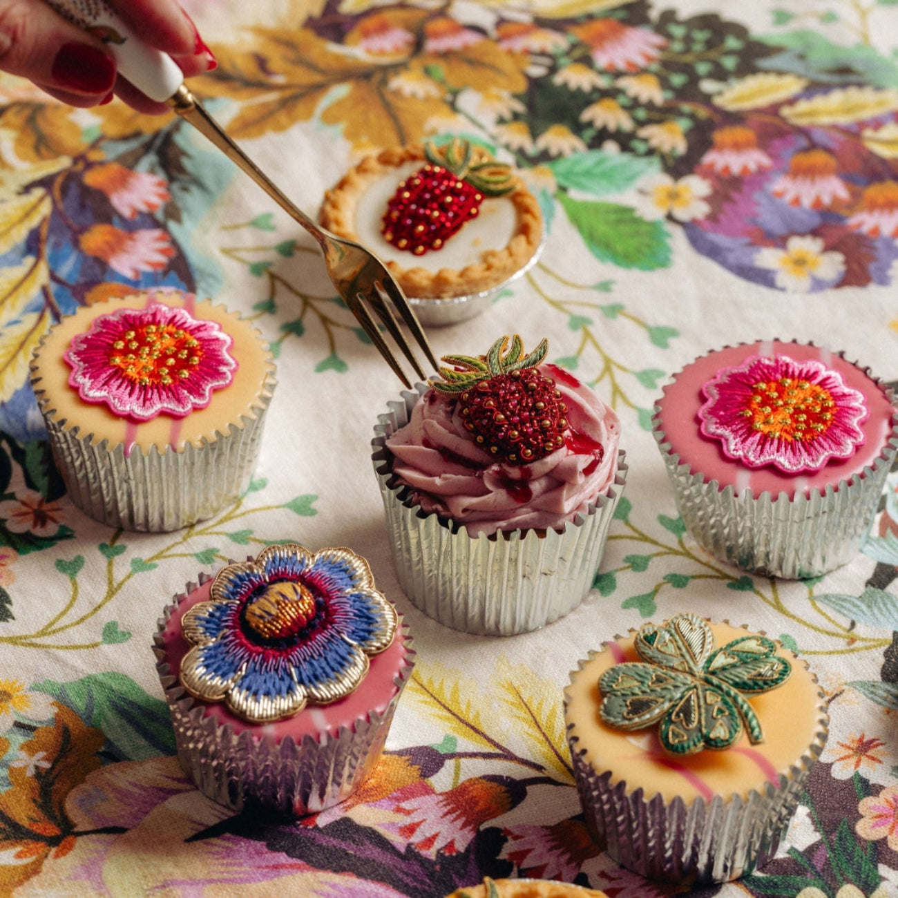 Studio Coverdale Collaboration - Hand Embroidered Jewellery