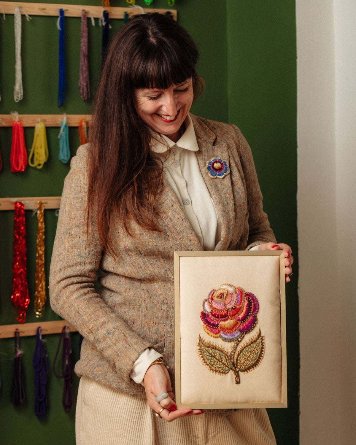 Studio Coverdale Collaboration - Natasha Coverdale - Thorny Weaver Artwork