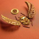 Sunlit Scarab - Goldwork Hand Embroidery Class - Hand and Lock 