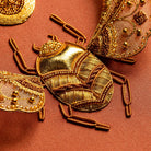 Sunlit Scarab - Goldwork Hand Embroidery Class - Hand and Lock 