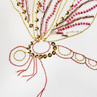 Tambour Beading Dragonfly - Tambour Embroidery Course - Hand and Lock 