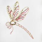 Tambour Beading Dragonfly - Tambour Embroidery Course - Hand and Lock 