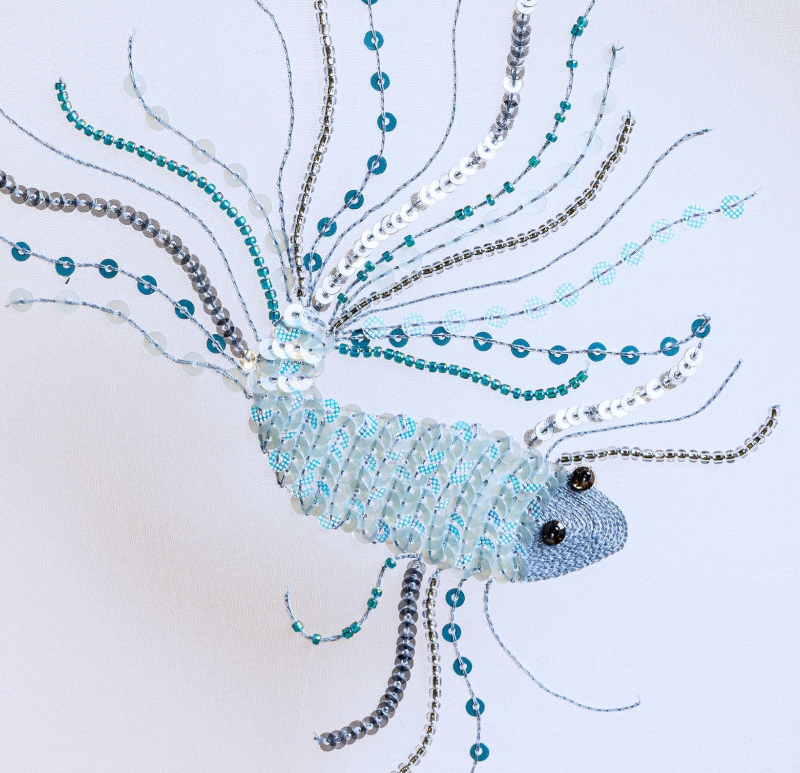 Tambour Pisces - Hand Embroidery Class - Hand and Lock