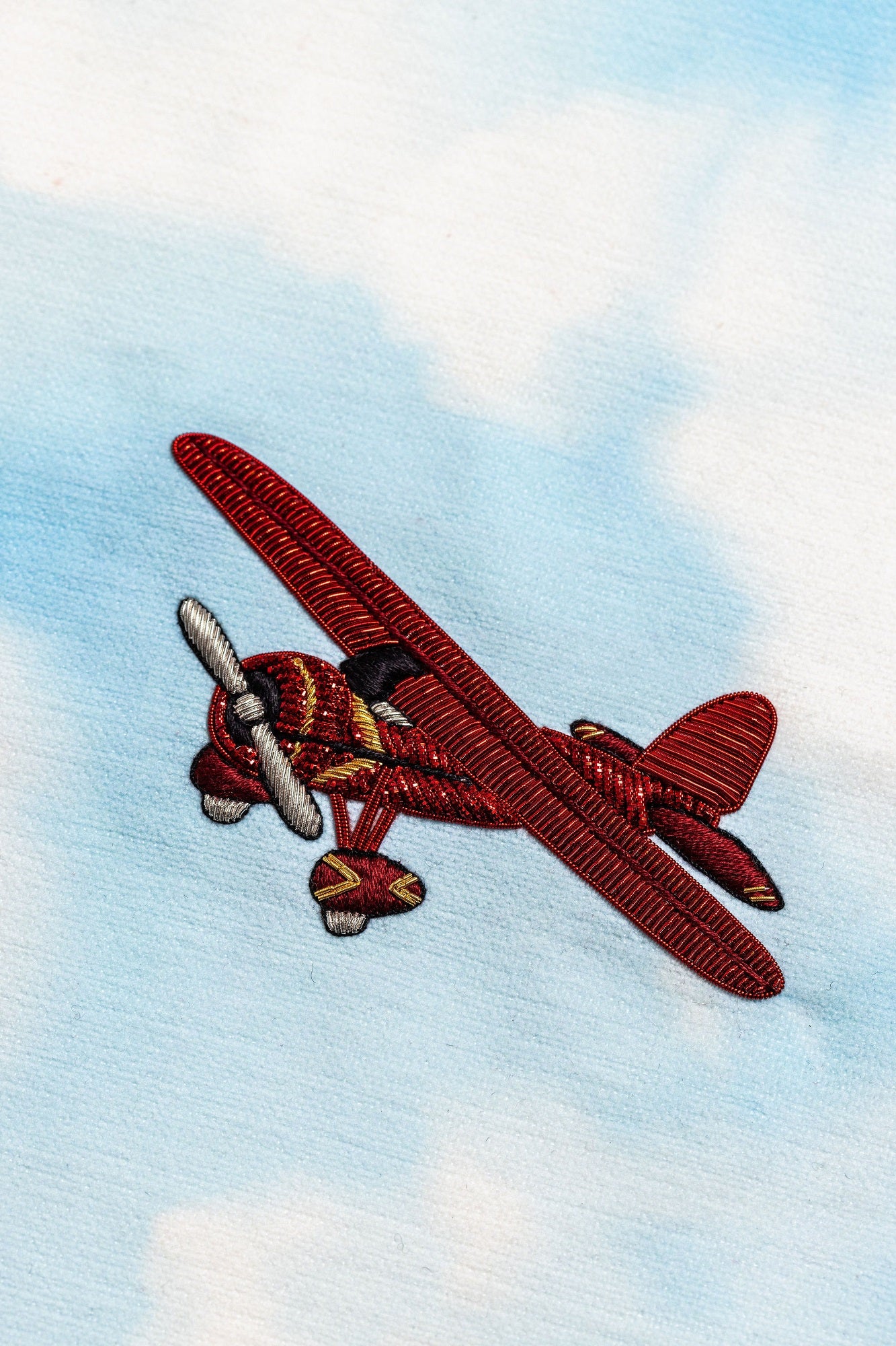 The Amelia Earhart Goldwork Embroidery Kit