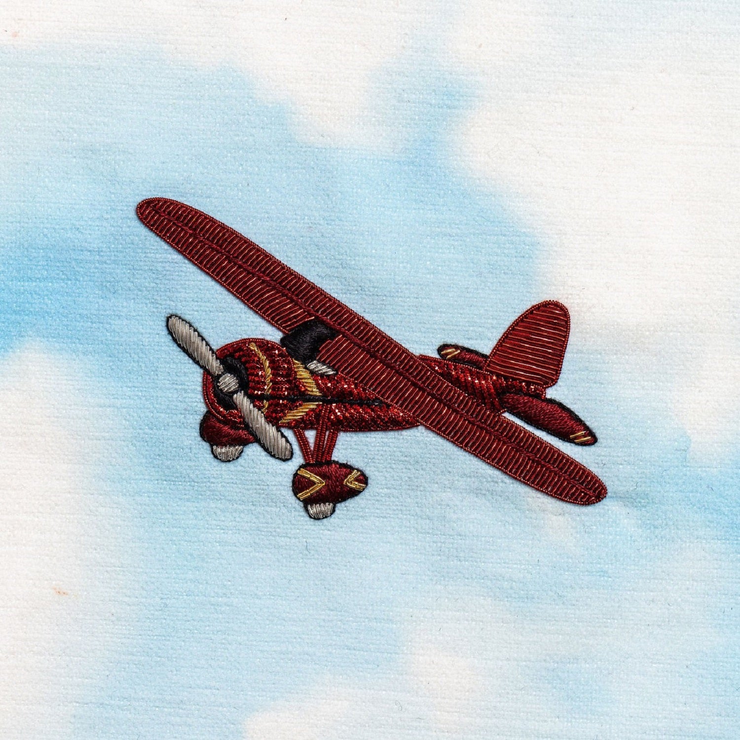 The Amelia Earhart Goldwork Embroidery Kit