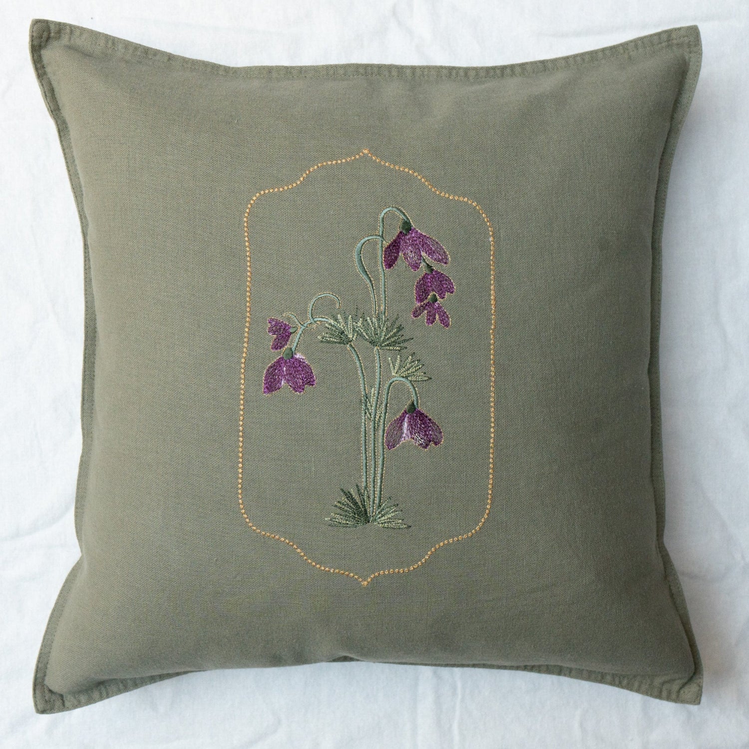 The Billet-Doux Embroidered Cushion 