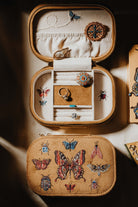 The Butterfly Box - Embroidered Jewellery Box 