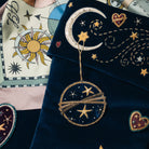 The Celestial Collection - Hand Embroidered Stocking and Accessories