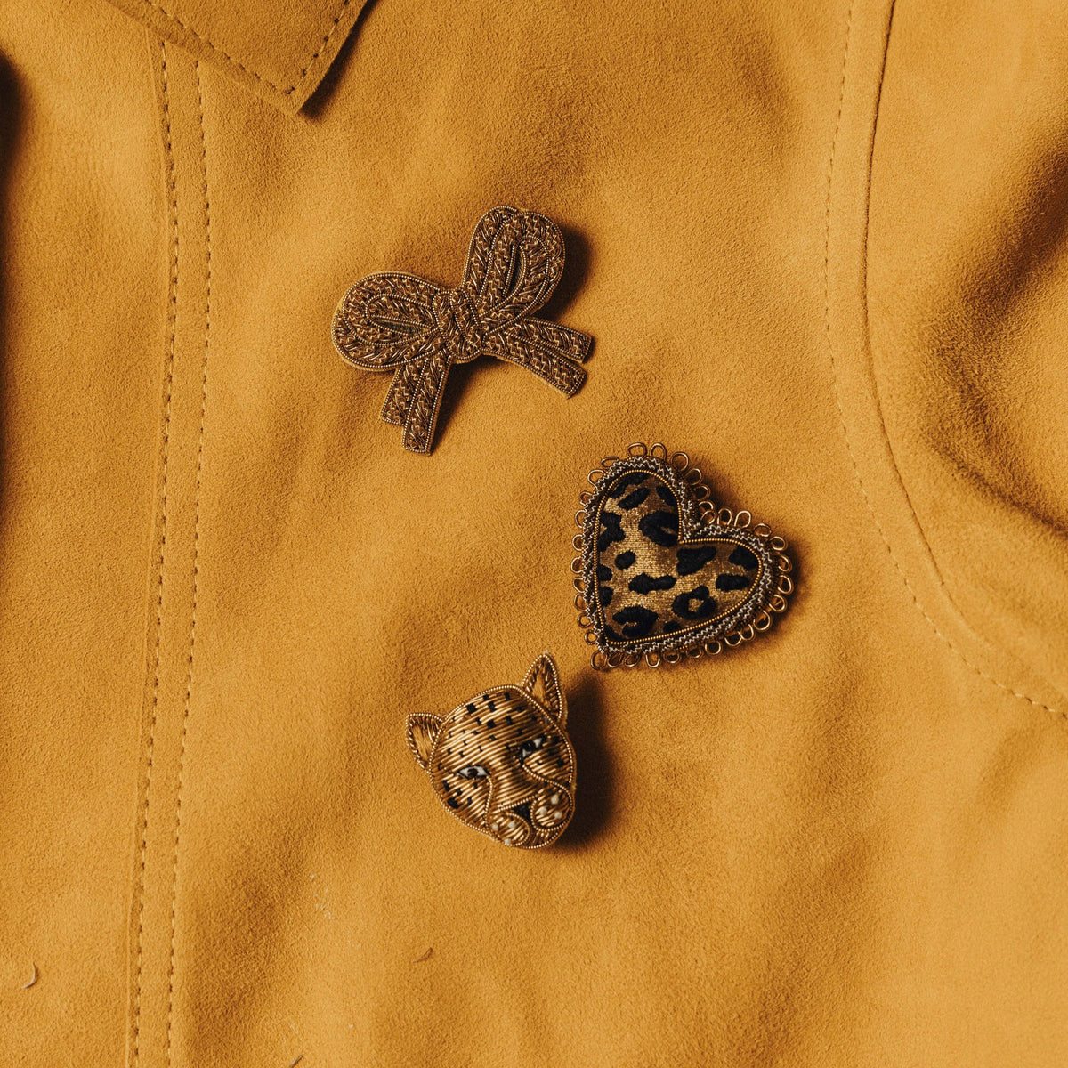 The Explorers Collection - Embroidered Brooches 