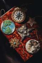 The Explorers Collection - Hand Embroidered Hanging Decorations 