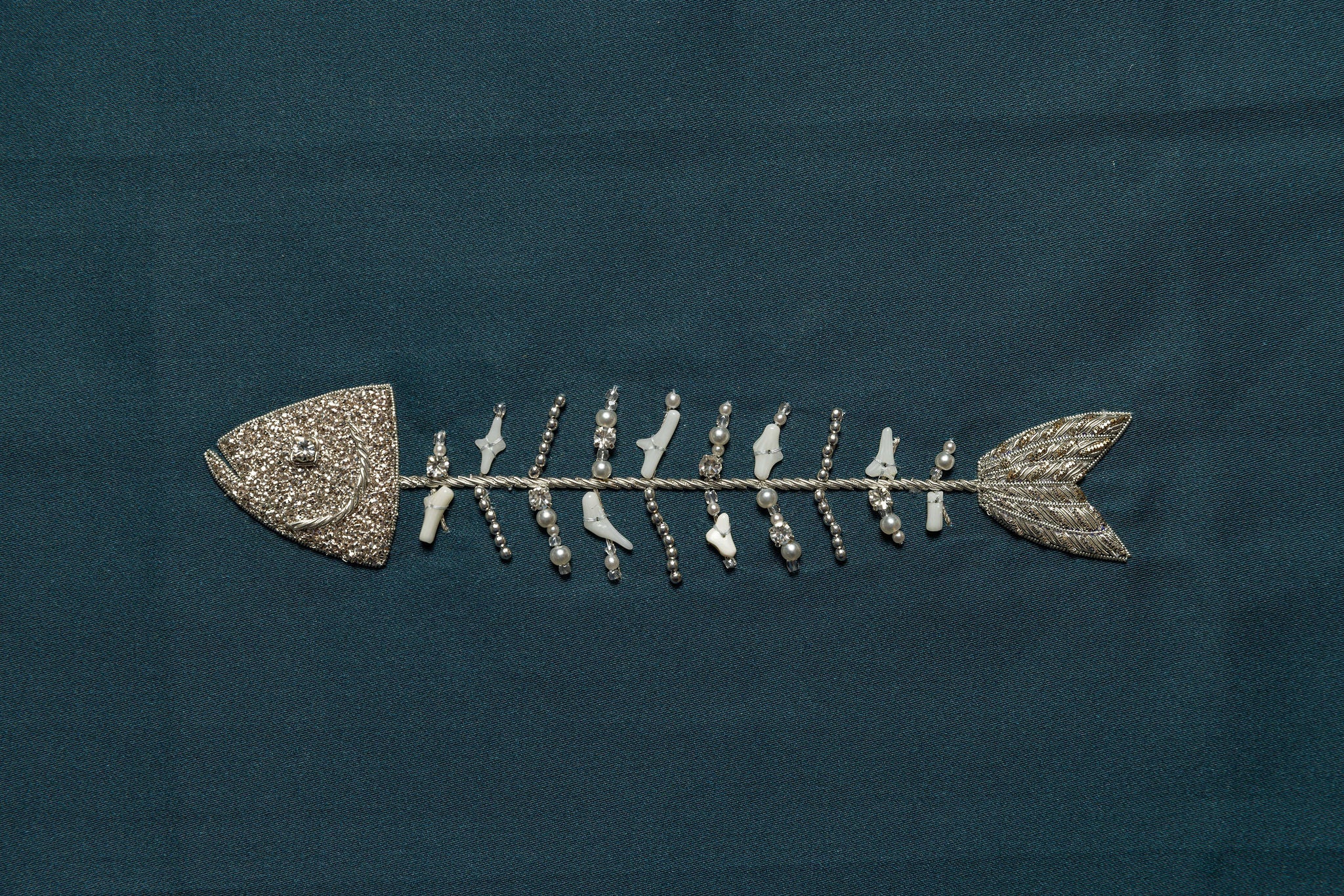 The Fishbone Goldwork Embroidery Kit 