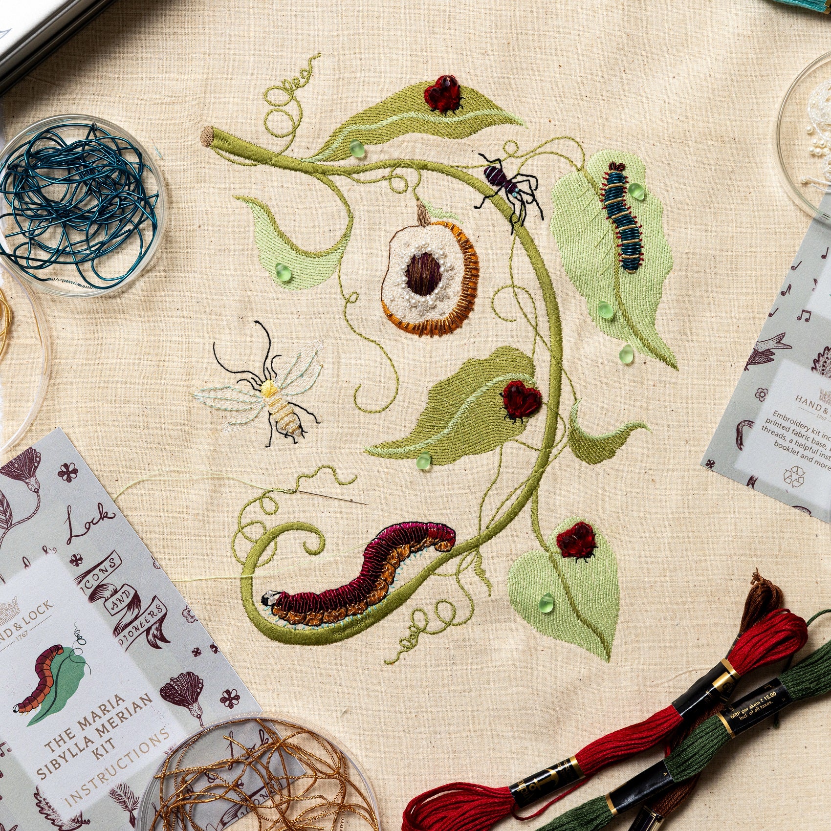 The Maria Sibylla Embroidery Kit