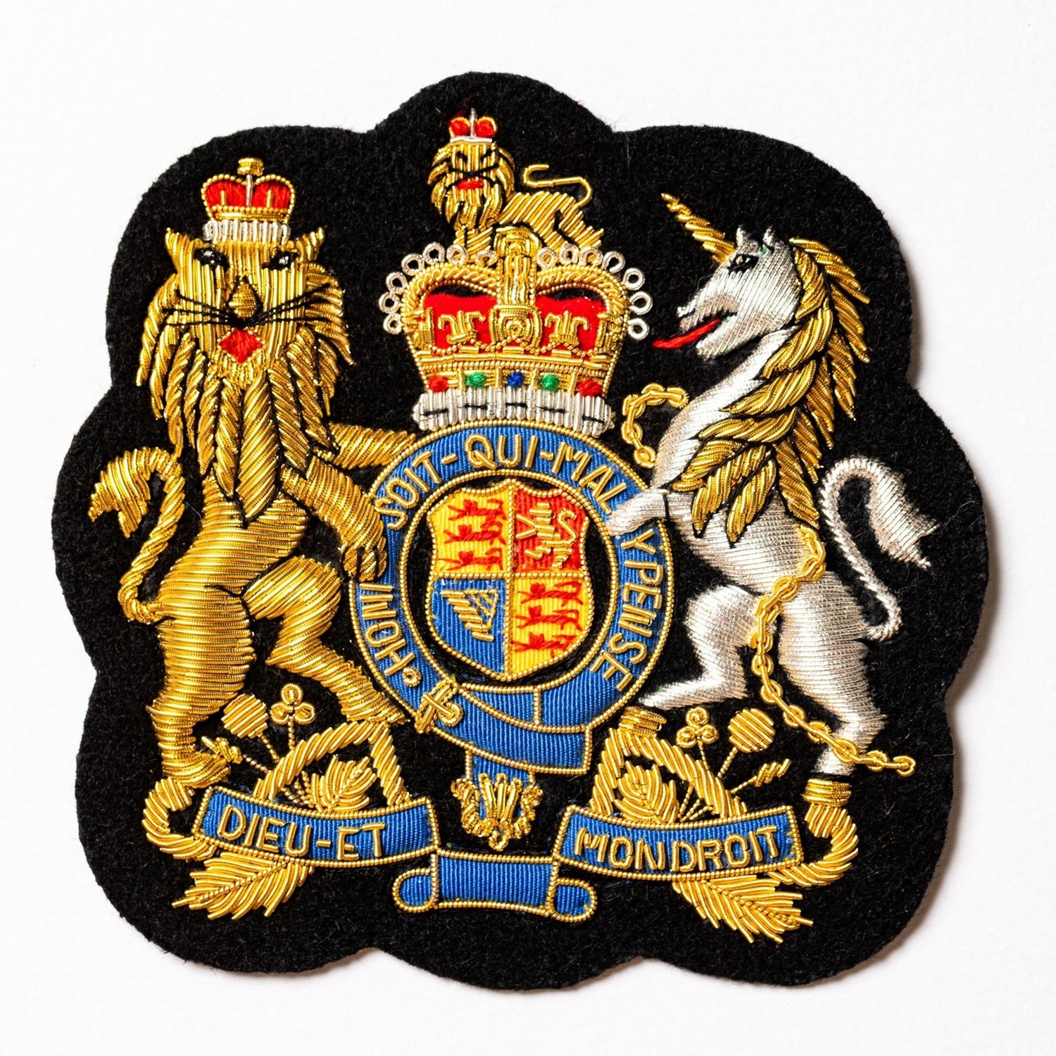 The Queens Watermans Royal Arms Blazer Badge