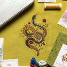 The Serpent Goldwork Embroidery Kit 