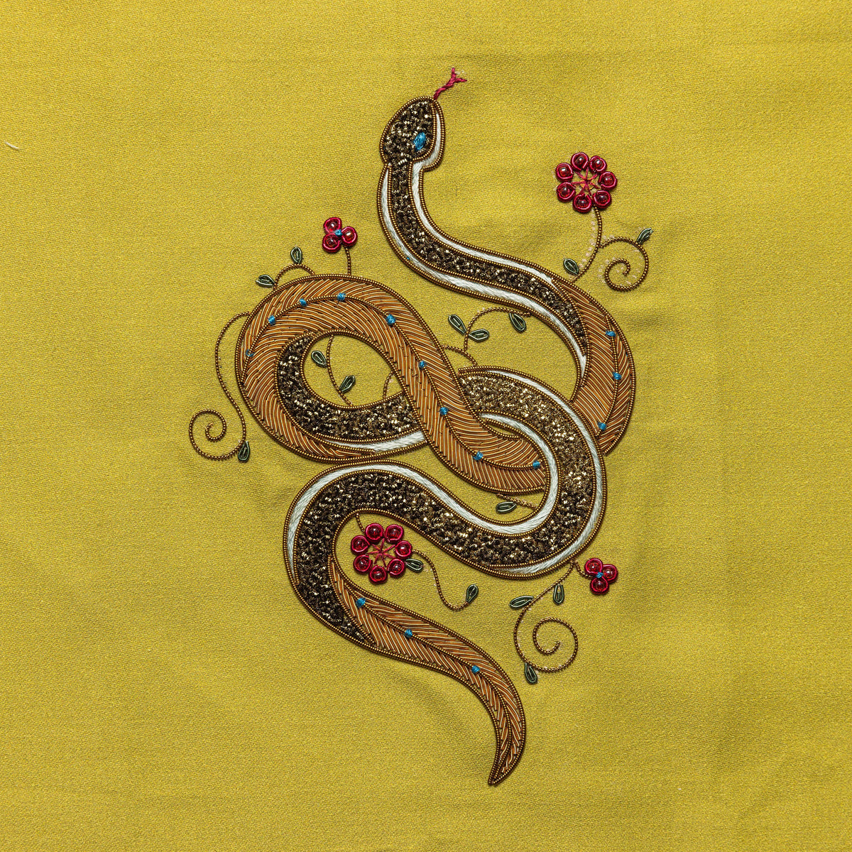 The Serpent Goldwork Embroidery Kit 