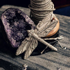 The Silver Collection - Hand Embroidered Dragonfly Brooch