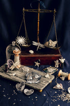 The Silver Collection Hand Embroidered and Machine Embroidered Accessories