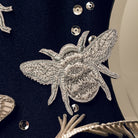The Silver Collection Machine Embroidered Patch - Bee