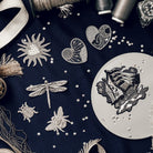 The Silver Collection Machine Embroidered Patches