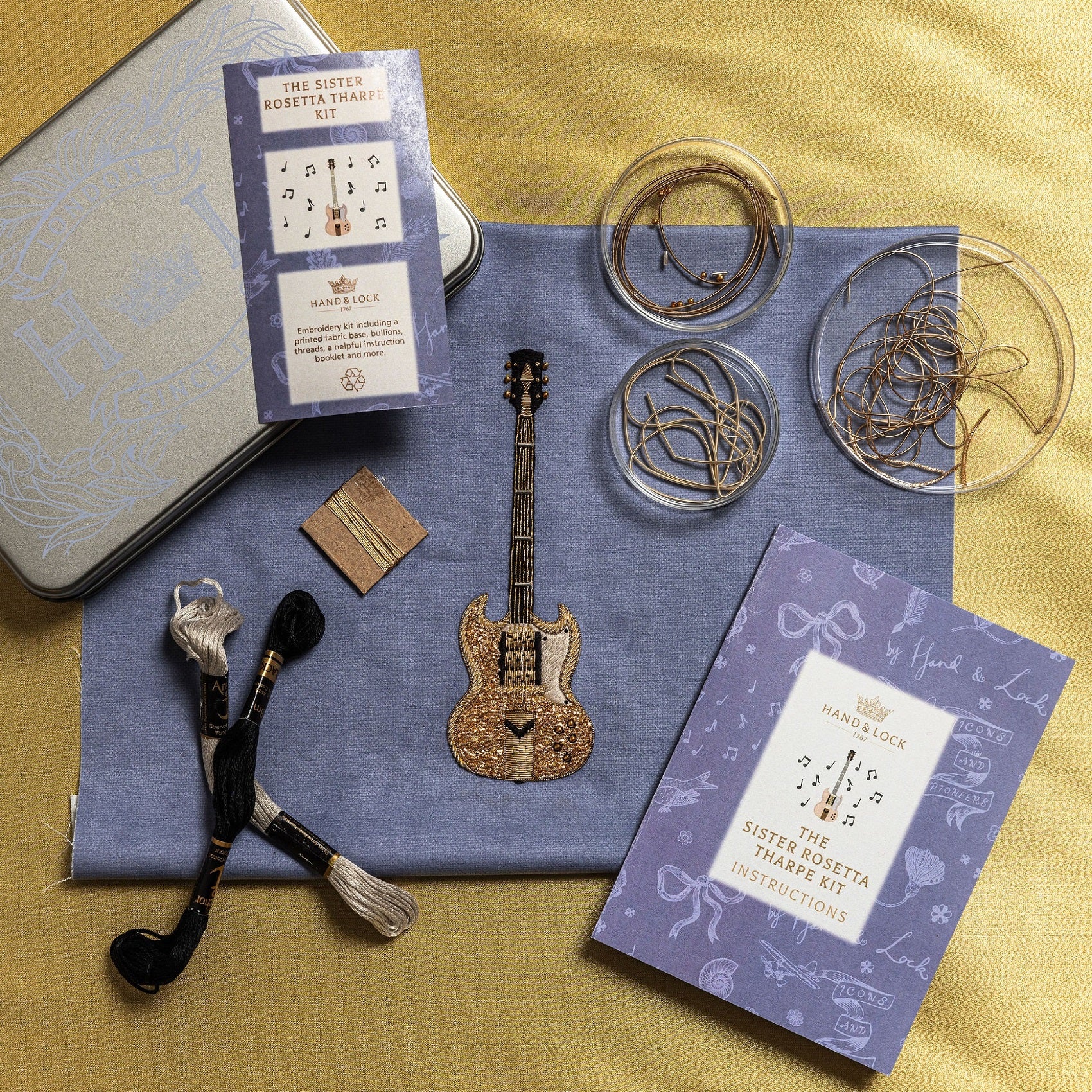 The Sister Rosetta Tharpe Goldwork Embroidery Kit