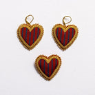 The Striped Heart Brooch (8705406468355) (8705476165891) (8707172729091)