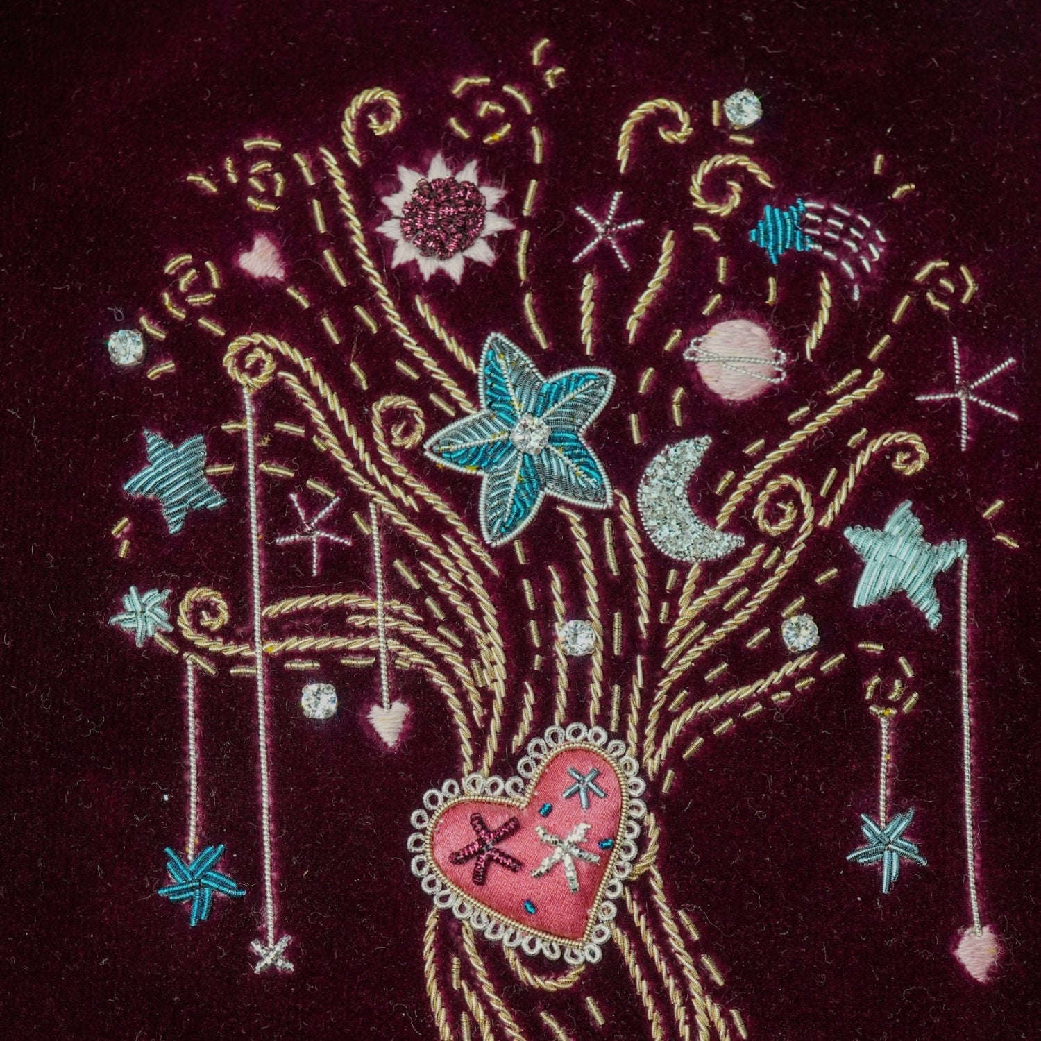 The Wishing Tree Goldwork Embroidery Kit