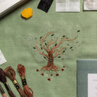 The Wuthering Tree  Embroidery Kit - Wuthering Heights - Hand and Lock