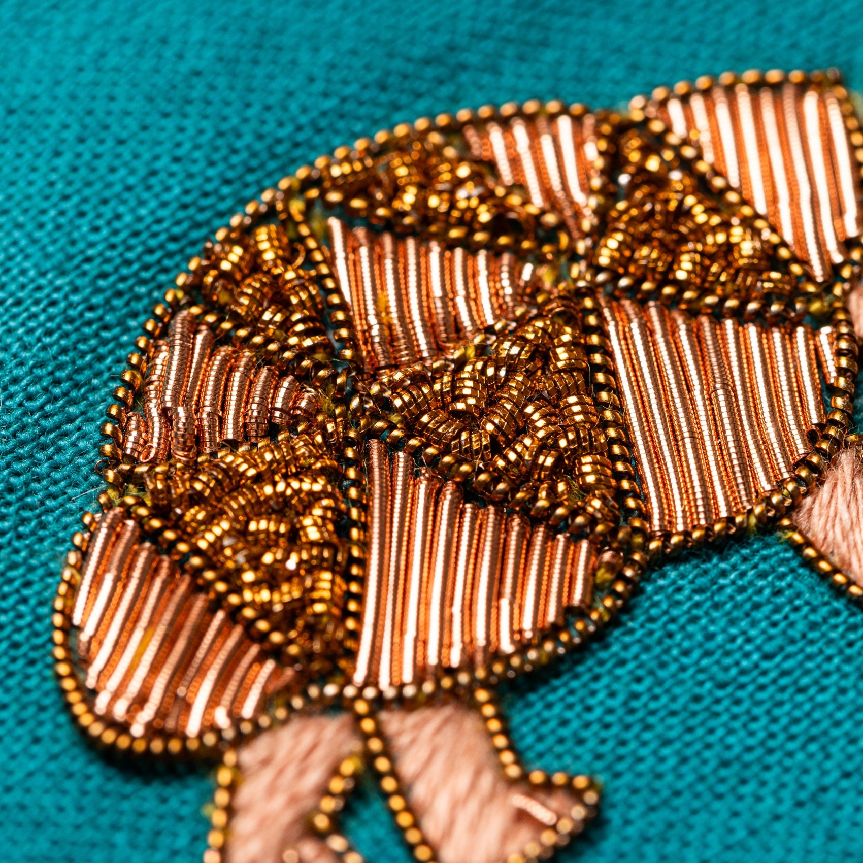 Tortoise Taster Goldwork and Thread Embroidery Course 