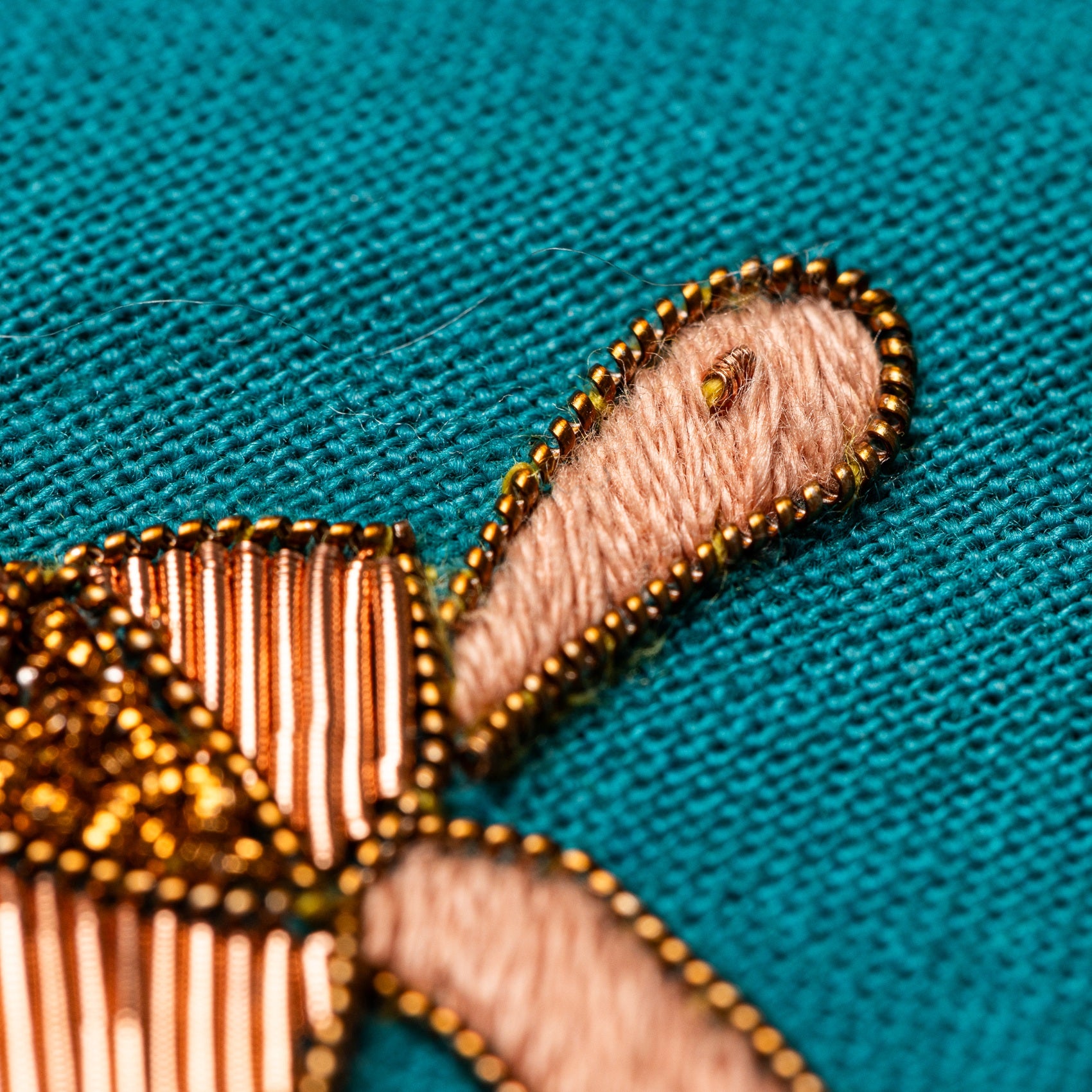 Tortoise Taster Goldwork and Thread Embroidery Course 