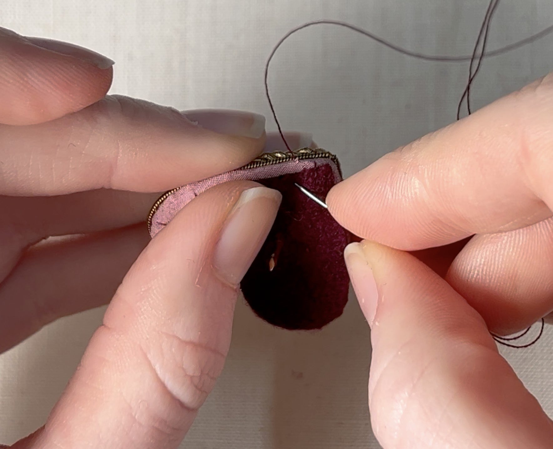 Valentines Heart Brooch Goldwork Kit - Valentines Collection 2026