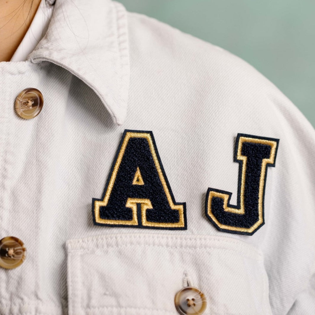 Varsity Initial Letter Patch (8084923089155)