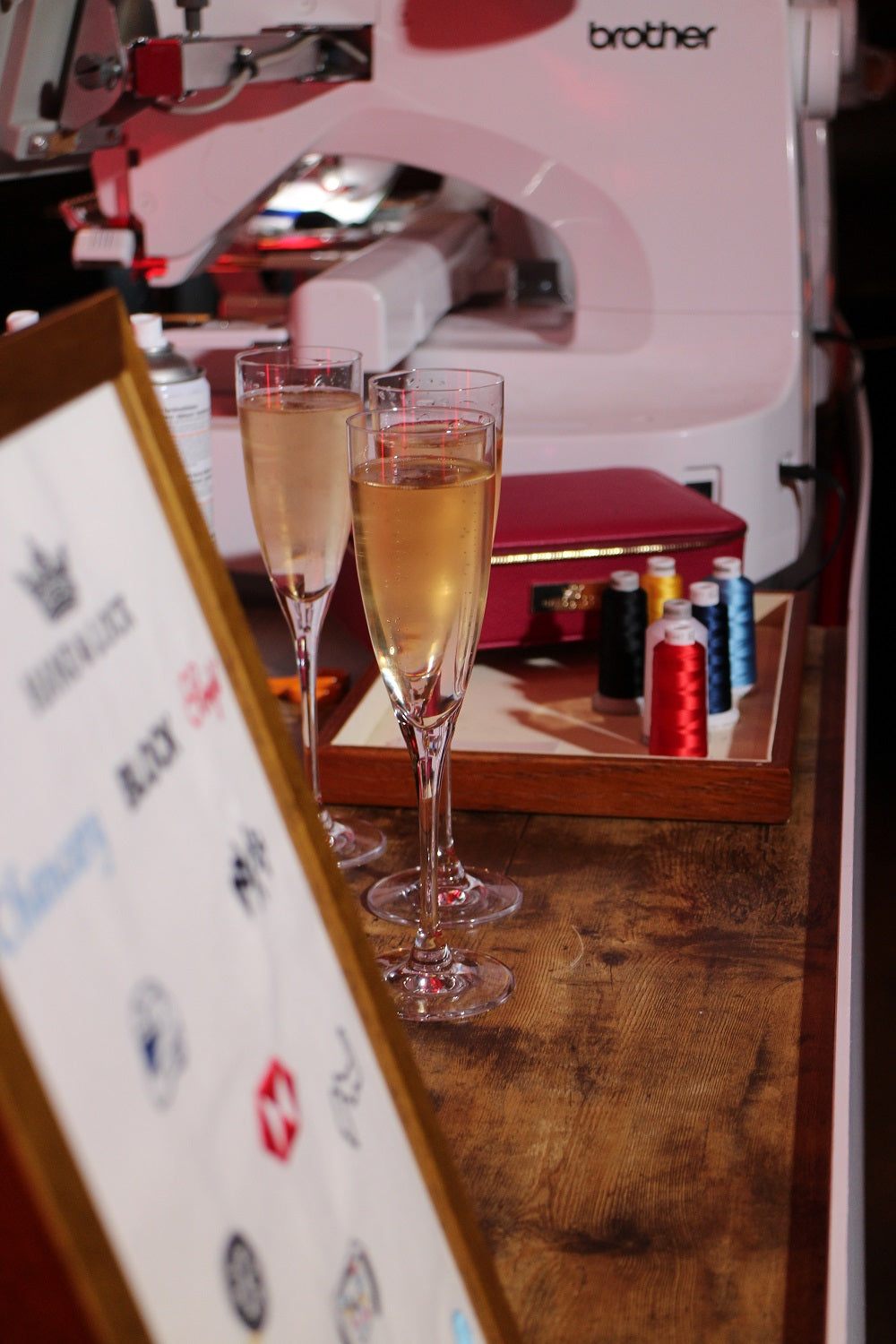 Visa Cash App Racing Bulls F1 Watch Party Bespoke Machine Embroidery Event