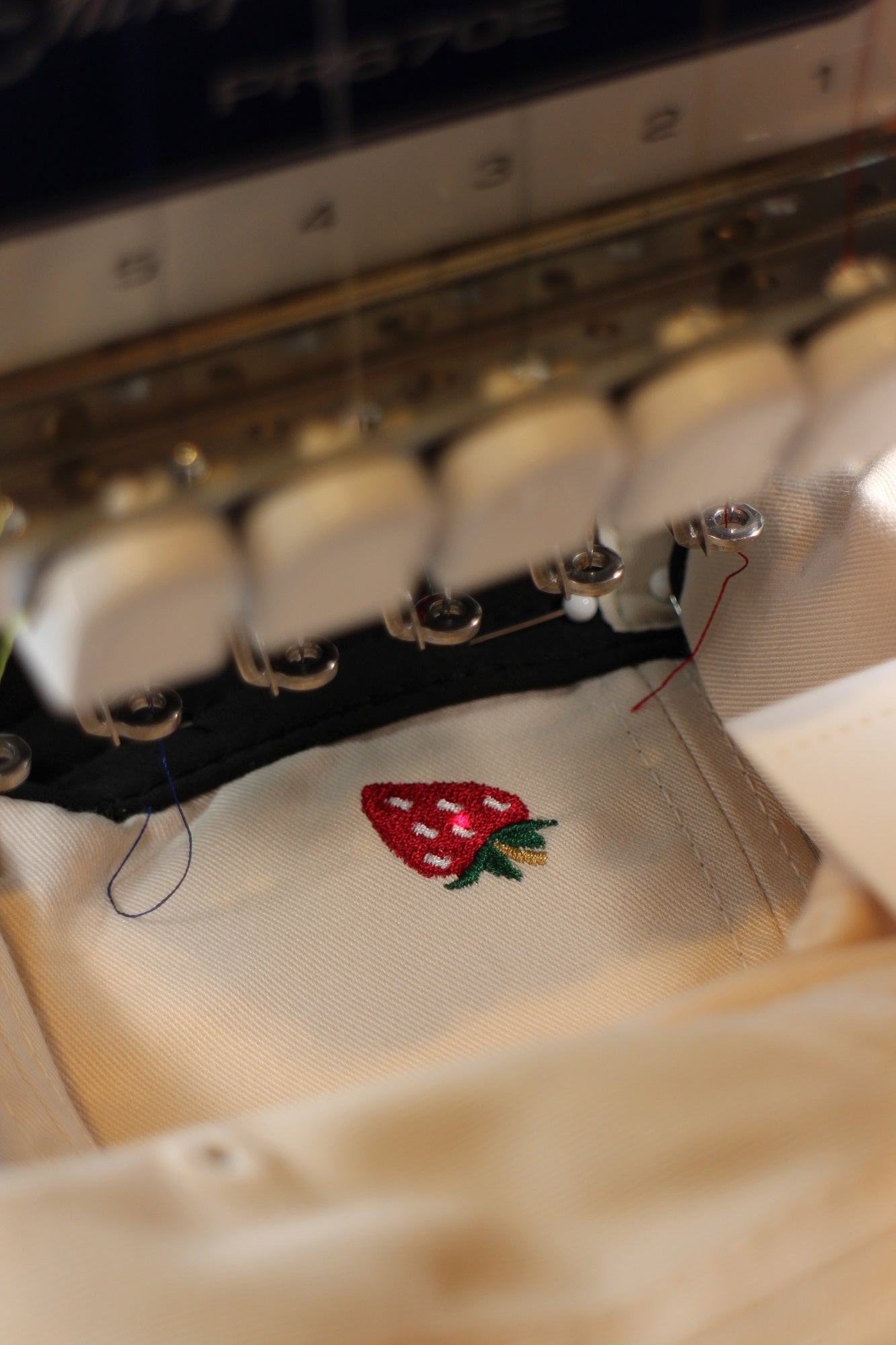 Vuori x Wimbledon Bespoke Machine Embroidery Event