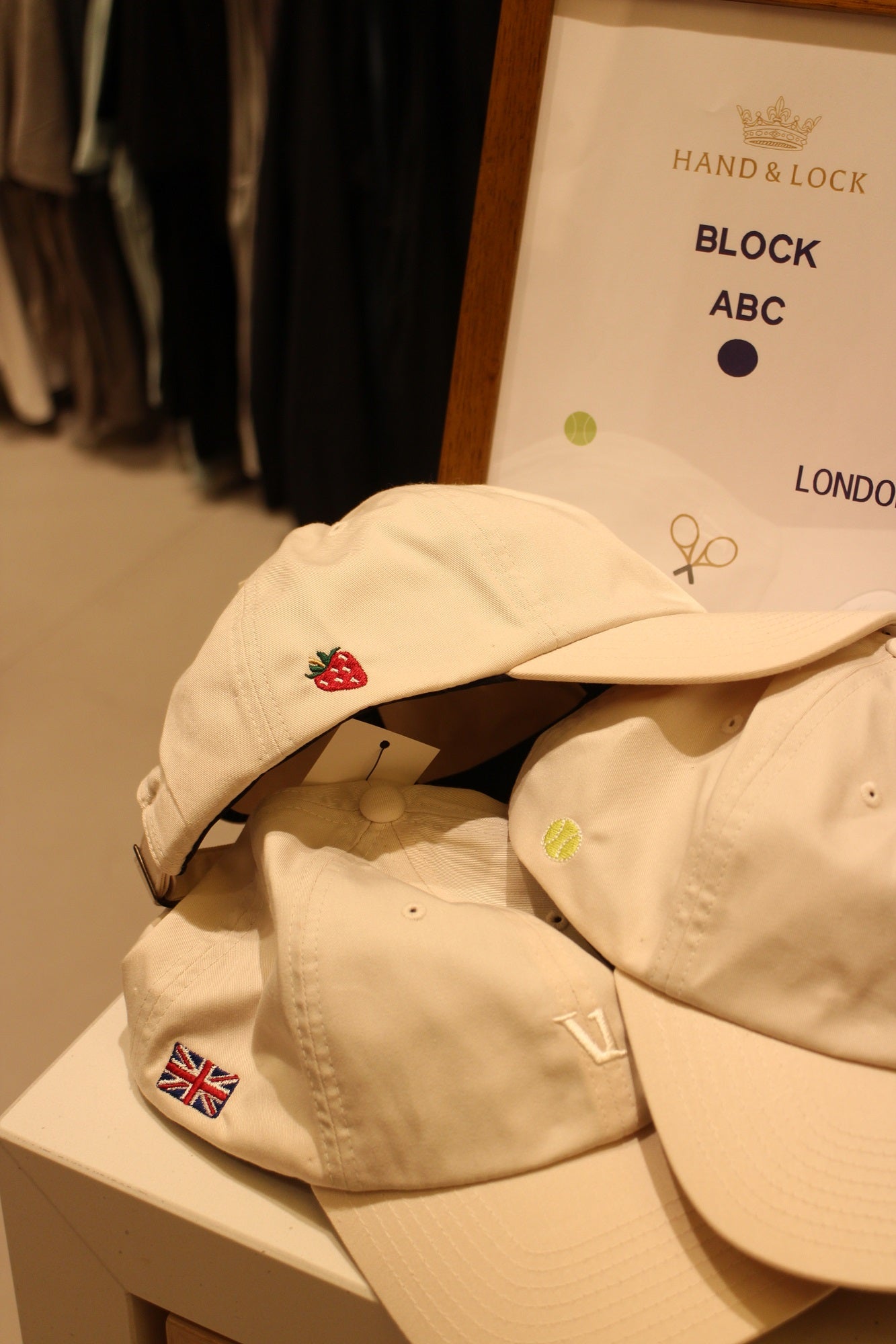 Vuori x Wimbledon Bespoke Machine Embroidery Event