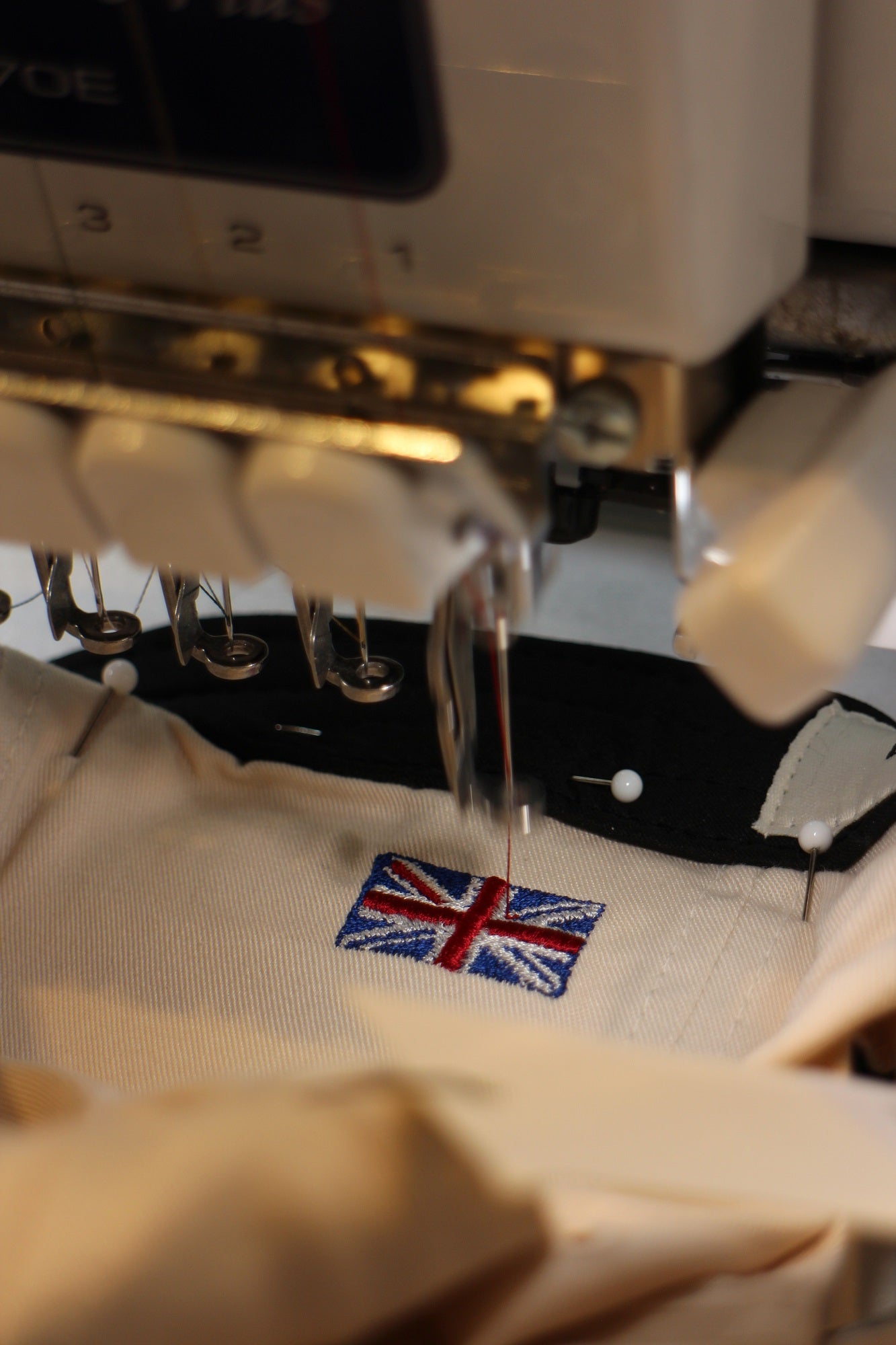 Vuori x Wimbledon Bespoke Machine Embroidery Event