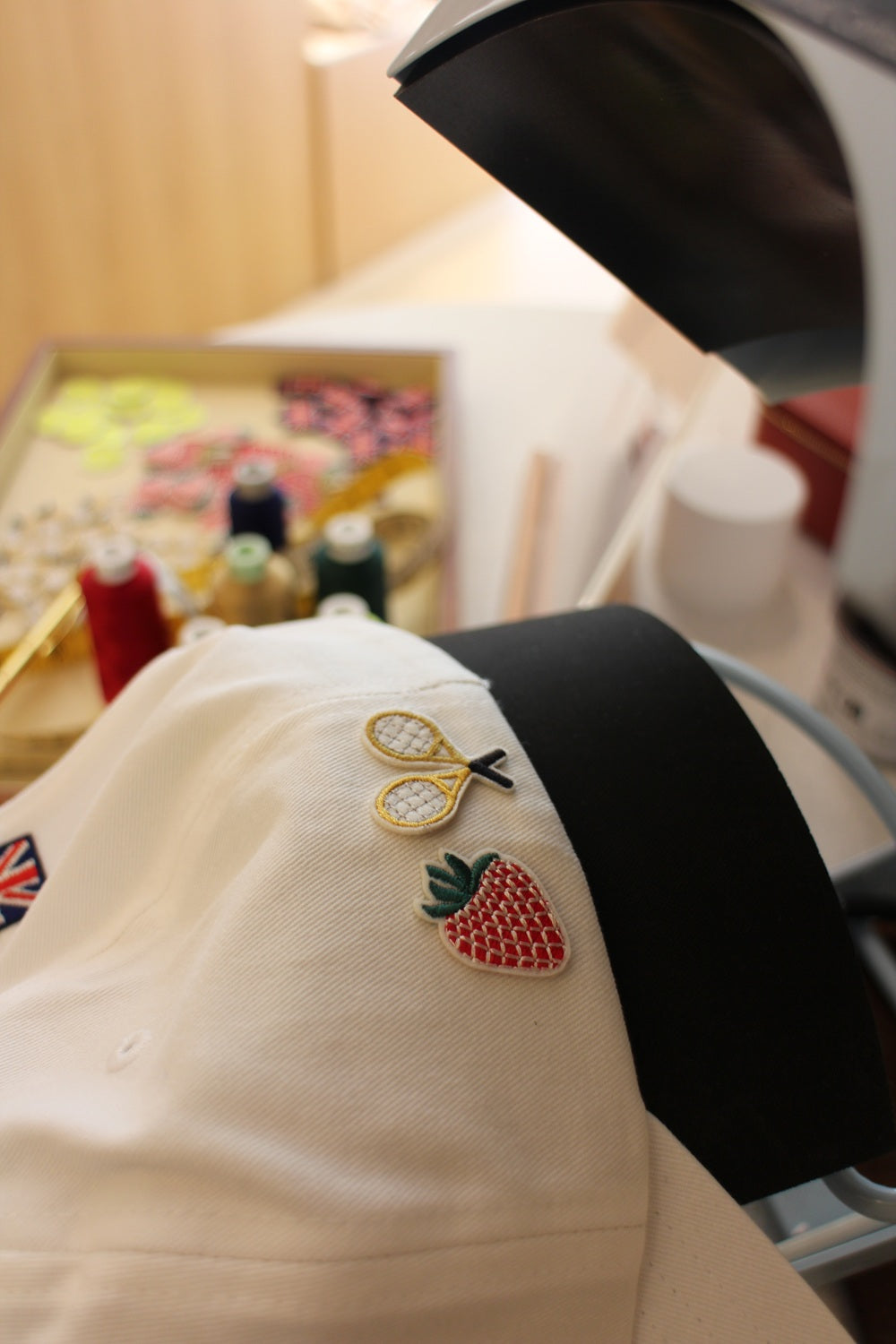 Vuori x Wimbledon Bespoke Patch Application Event
