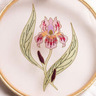Watercolour Iris Painting and Embroidery Course 