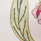 Watercolour Iris Painting and Embroidery Course 