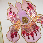 Watercolour Iris Painting and Embroidery Course 