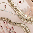 Weeping Willows - Goldwork and Tambour Class - Hand and Lock 
