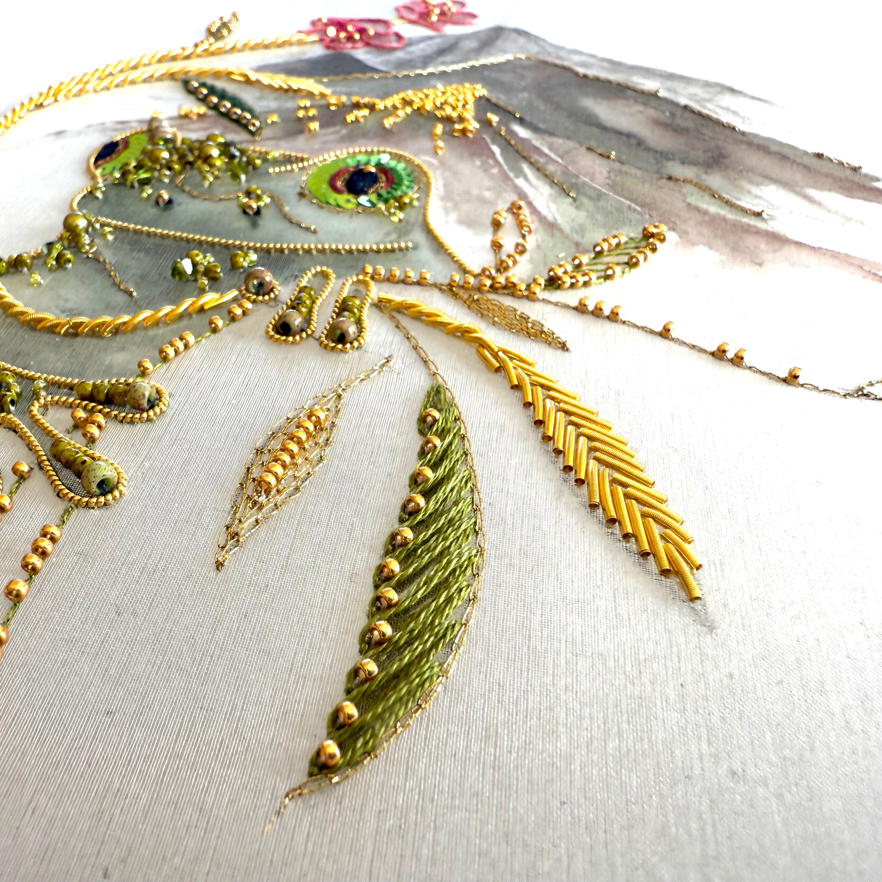 Where the Frog Dreams: Silk Painting and Embroidery Class with Eliza Gomersall